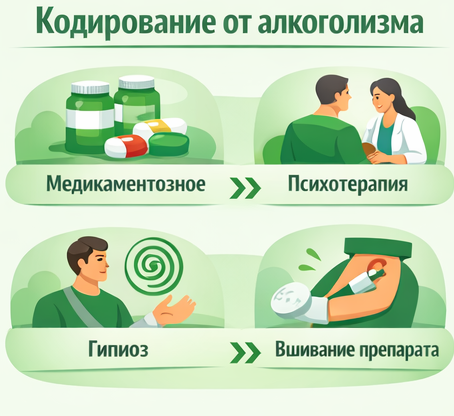 кодирование от алкоголизма в Сарове Санати